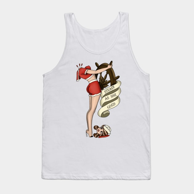 Steady as she goes! Tank Top by lizajambalaya